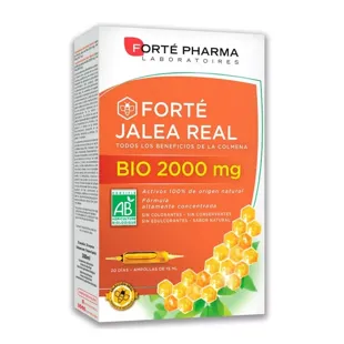 Forte Pharma 2000 mg gelée royale ampoules de Tasmanie 20 miel