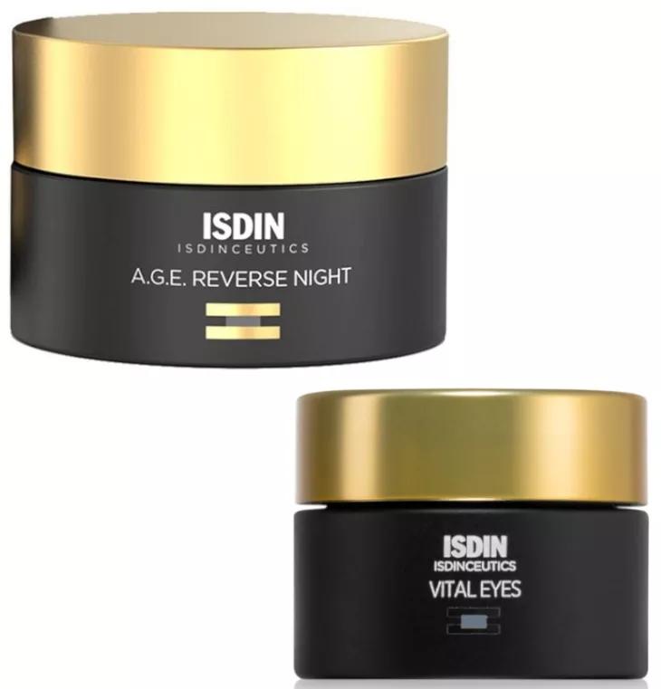 Isdin Age Reverse Crème de Nuit 50 ml + Vital Yeux 15 ml