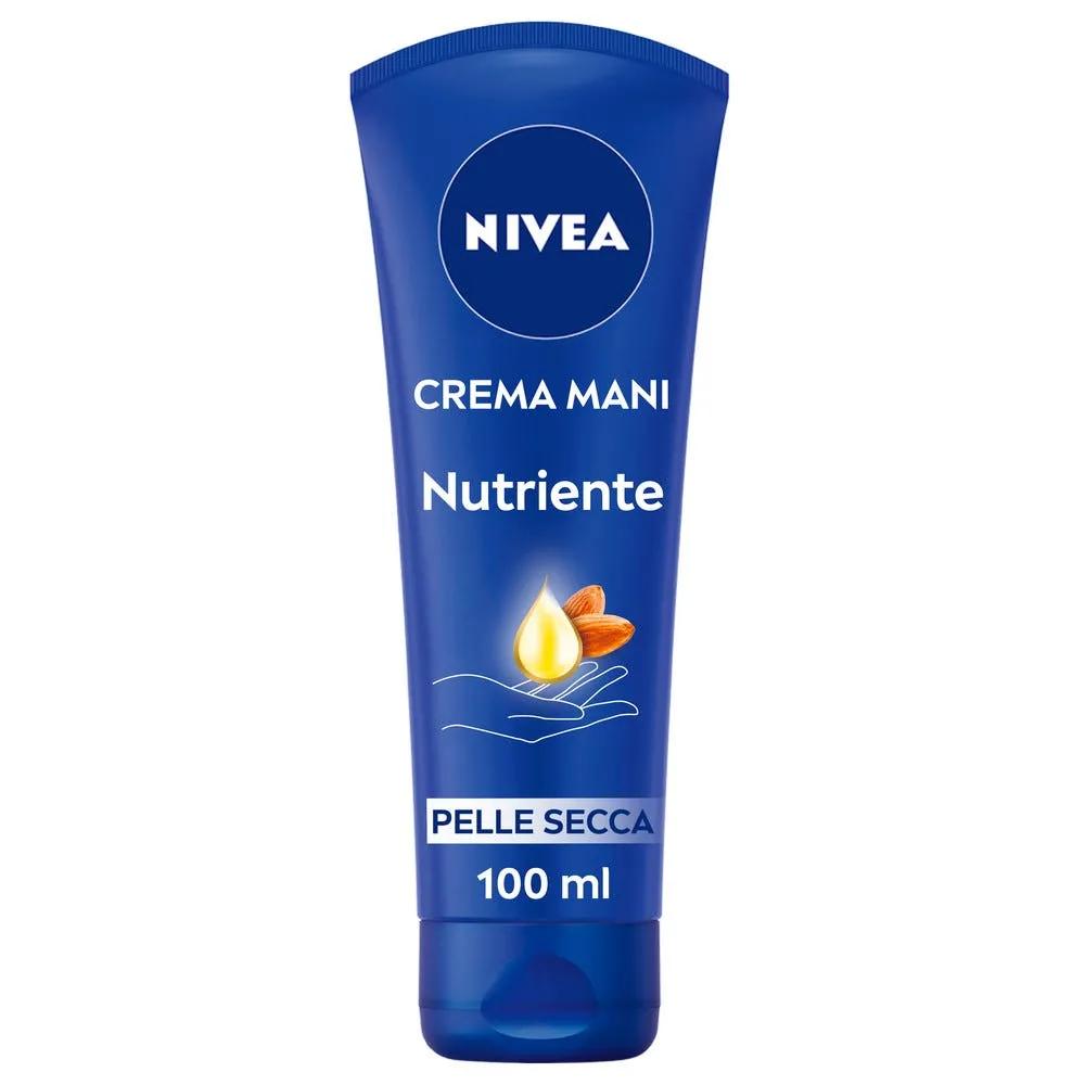 Nivea Crema Mani Nutriente Idratante e Profumata Arricchita Con Olio Di Mandorla 100 ml