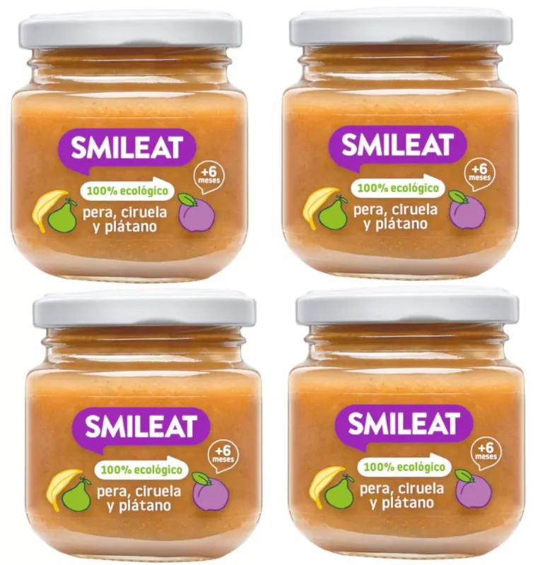 Bolsita de fruta variada ecológica SMILEAT, bolsa 100 g