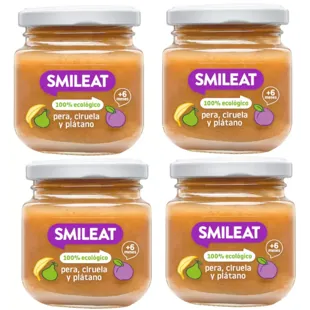 Smileat Pot Drie Vruchten 100% Bio 4x130 gr