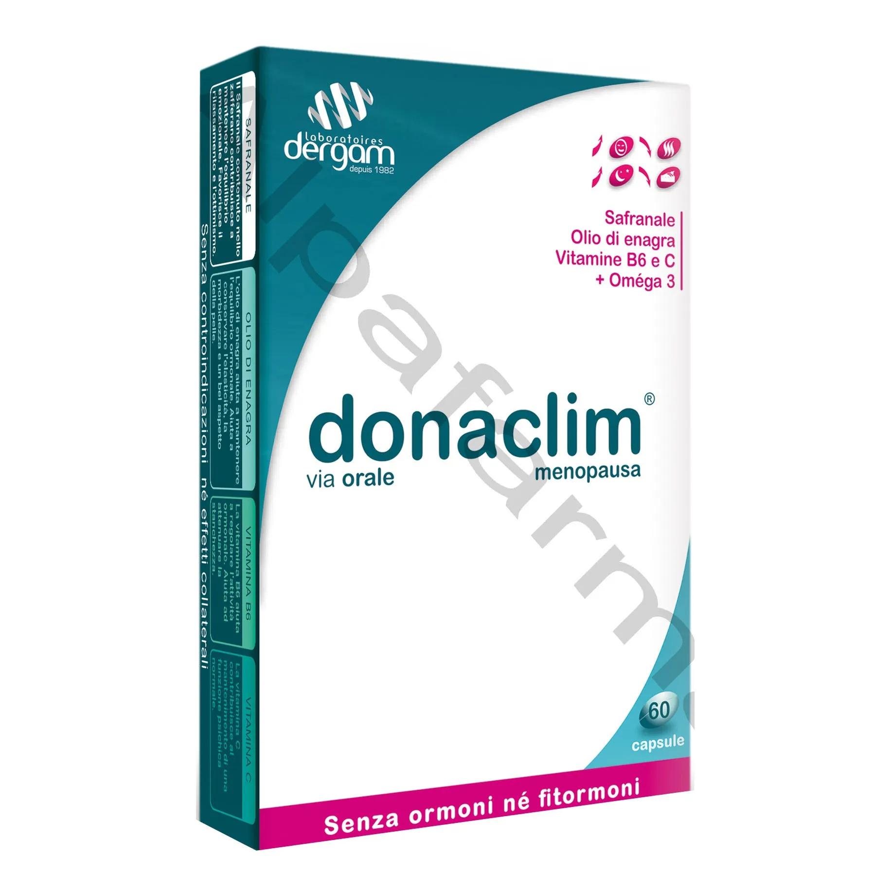 Donaclim Integratore Menopausa 60 Capsule