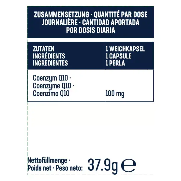 Balasense Coenzyme Q10 100mg 60 capsules