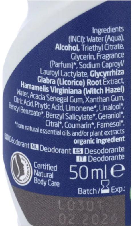 Weleda-Déodorant Roll On homme 50 ml