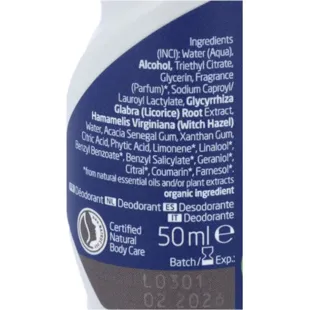 Weleda Desodorante Roll On Masculino 50 ml