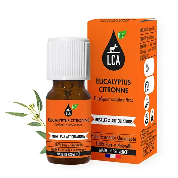 LCA Huile Essentielle de Eucalyptus Citronné BIO 10 ml