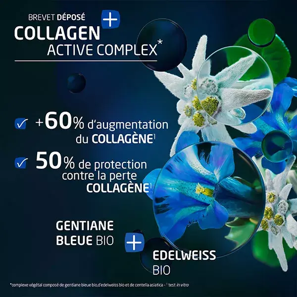Weleda Gentiane Bleue & Edelweiss Crème de Jour Redensifiante Bio 40ml
