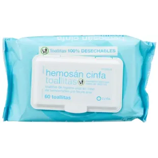 Hemosan Lingettes anales 60 unités