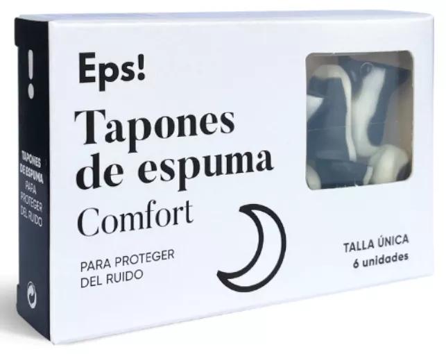 EPS! Comfort Tampões de Espuma para os Ouvidos Tamanho U 6 unidades
