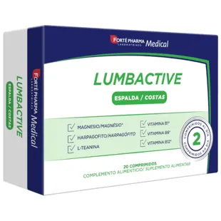 Forté Pharma Lumbactive Back 20 Tablets