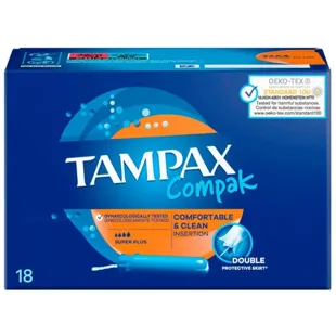 Tampax Compak Super Plus Tampons 26 pcs