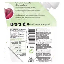 Popote Les Légumes Gourde Betterave +6m Bio 120g