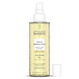 Laboratoires de Biarritz Soins Nettoyants Huile Démaquillante Bio 200ml