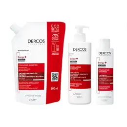 Vichy Dercos Technique Éco-recharge Shampooing Energy+ 500ml