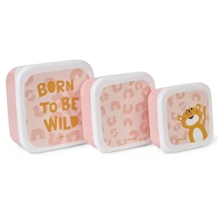 Saro Born to be Wild Set of 3 Snacks Boxes