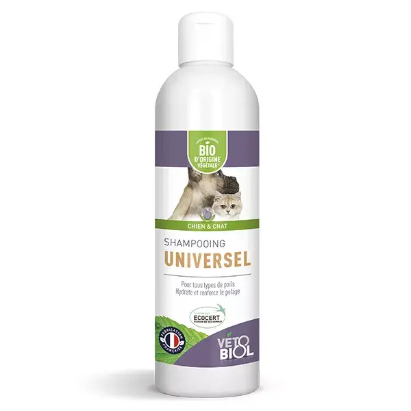 Vétobiol Hygiène Shampoing Universel Bio 240ml