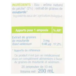 Les 3 Chênes OligoVégétal Sélénium Bio 20 ampoules