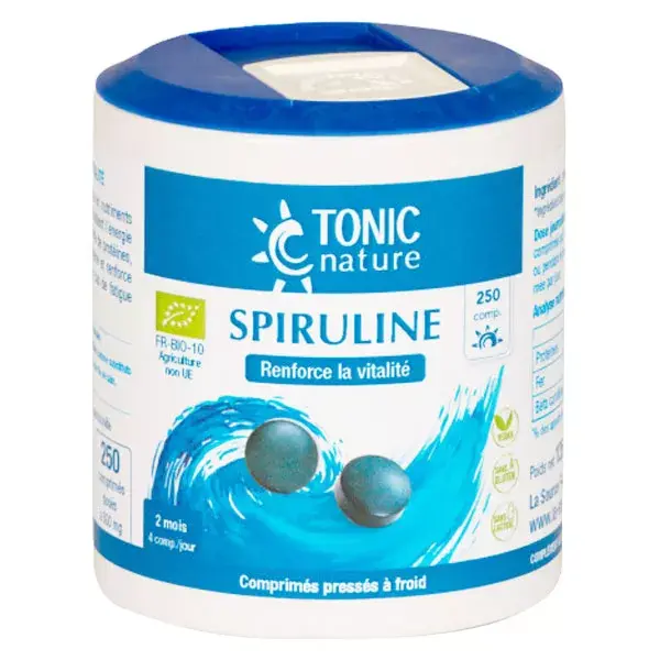 Alonergy Organic Spirulina 250 Tablets 