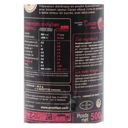 Protifast Boisson Hyperprotéinée Cacao Chaud Pot 500g