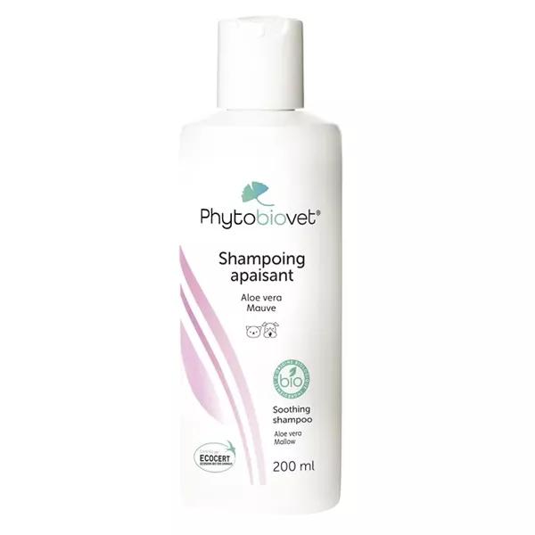 Phytobiovet Shampooing Apaisant Chien et Chat Bio 200ml