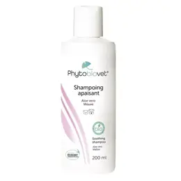 Phytobiovet Shampoing Apaisant Chien et Chat Bio 200ml