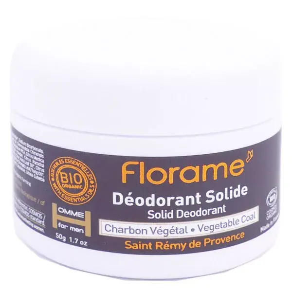 Florame Homme Organic Solid Deodorant 50g