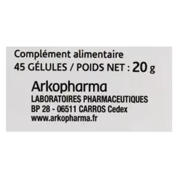 Arkopharma Arkogélules Bardane Bio 45 gélules