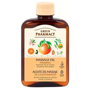 Chaud pharmacie vert 200ml huile de massage