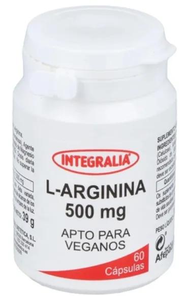 L-Arginine 500mg Integralia 60 Gélules