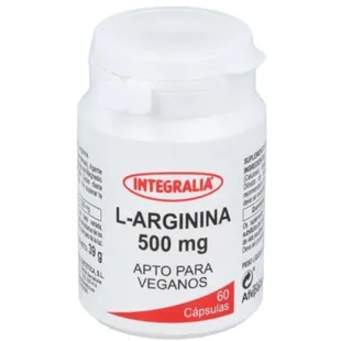 L-Arginine 500mg Integralia 60 Capsules