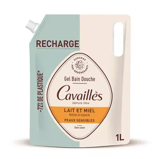 Cavaillès Eco-Ricarica 1L Gbd Latte e Miele