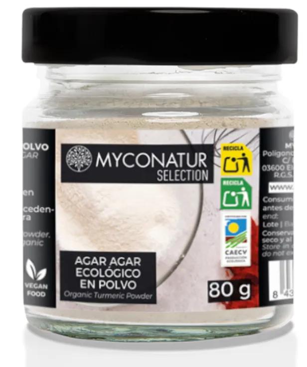 Myconatur Agar Agar Organic Powder 80 gr