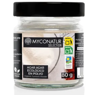 Myconatur Agar Agar Polvo Ecológico 80 gr