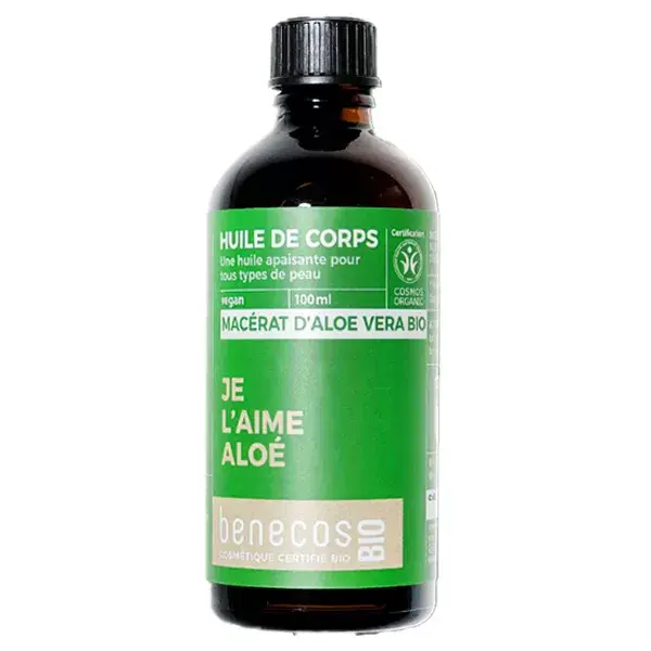 Benecos Organic Aloe Vera Macerate Body Oil 100ml