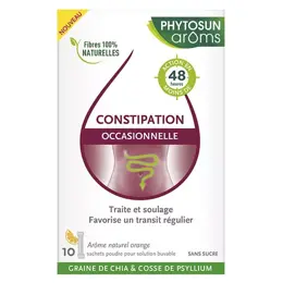 Phytosun Arôms Constipation Occasionnelle Sans Sucres 10 Sachets