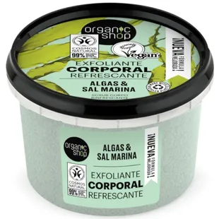 Organic Shop Refreshing Algae Body Scrub 250 ml