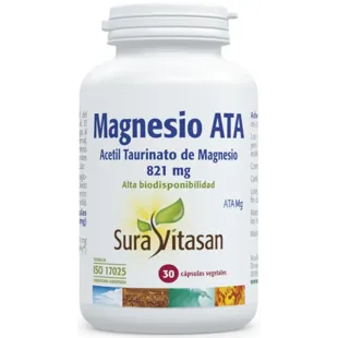 Sura Vitasan Magnesium ATA 821mg 30 Capsules