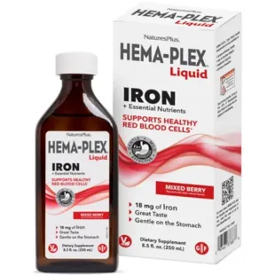 Nature's Plus Hema-Plex Liquid Iron 250 ml