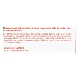 Nat & Form Ampoules Forcenergie Bio 20 unités