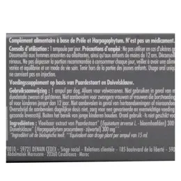 Superdiet Prêle - Harpagophytum Bio 20 ampoules