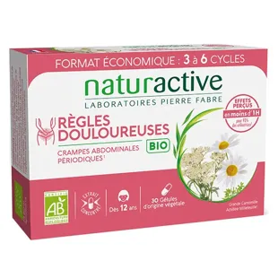 Naturactive Mestruazioni Dolorose Crampi Addominali Bio 30 capsule vegetali