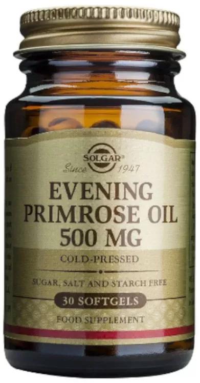 Solgar Rose Primrose Oil 500 Mg 30 Softgels