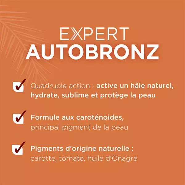 Forté Pharma Expert Autobronceador 20 ampollas + 10 Gratis sabor albaricoque