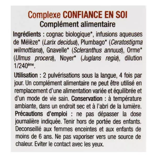 Ladrôme Elixirs Floraux Complexe Confiance Spray 20ml