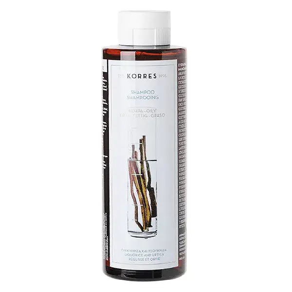Korres Capillaire Shampoing Cheveux Gras 250ml