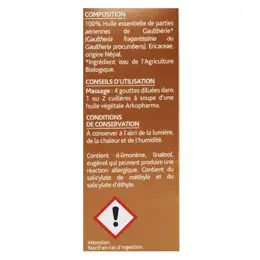 Arko Essentiel Huile Essentielle Bio Gaulthérie N°9 10ml