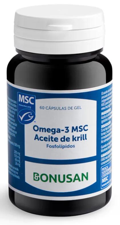 Bonusan Omega-3 MSC Huile de Krill 60 Gélules