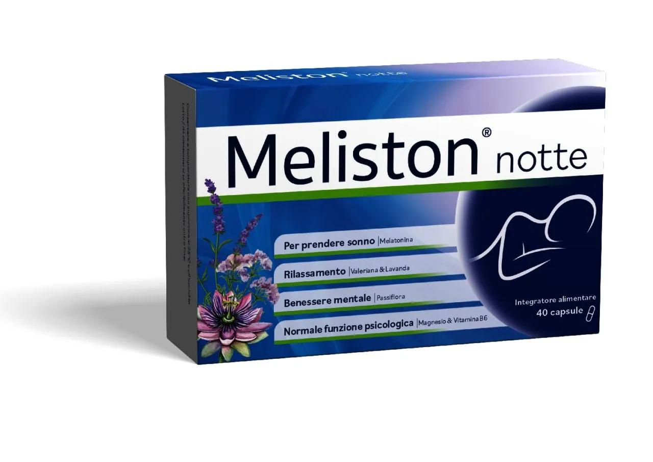 Meliston Notte Integratore Rilassante 40 Capsule