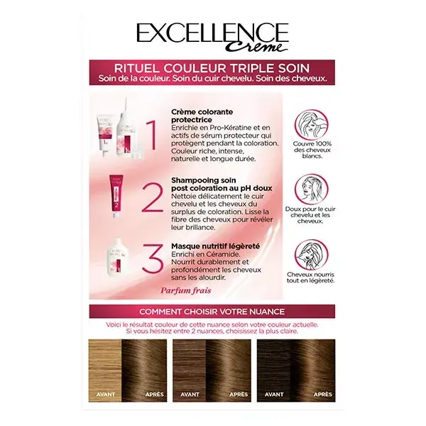 L'Oréal Excellence Coloration Biondo Scuro 6