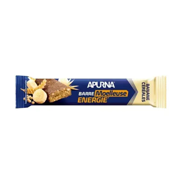 Apurna Barra Energética Esponjosa Cereales Chocolate Banana 40g
